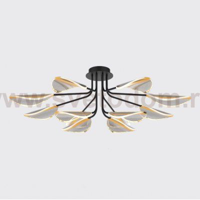 Потолочная люстра VISUAL L12 Brass ImperiumLoft 223672-23