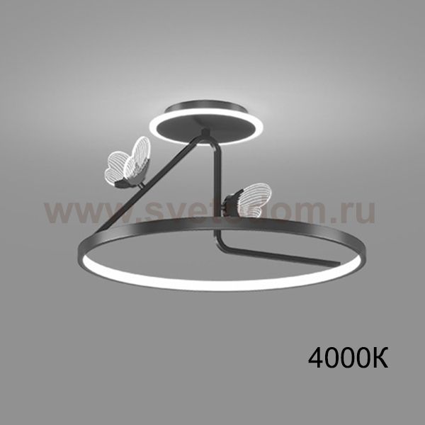 Потолочная люстра BABETTA CH E D50 Black 4000К ImperiumLoft 223681-23