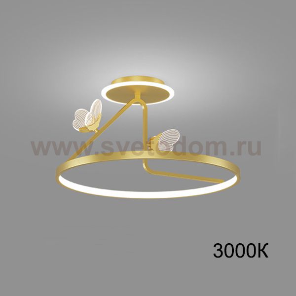 Потолочная люстра BABETTA CH E D40 Brass 3000К ImperiumLoft 223682-23