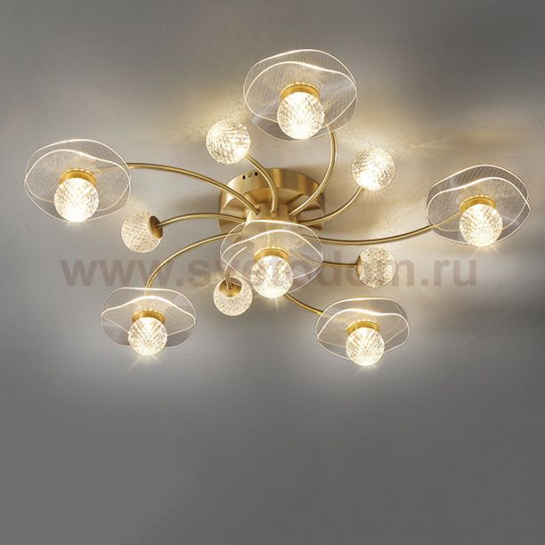 Потолочная люстра FREDRIKA D90 ImperiumLoft 223691-23