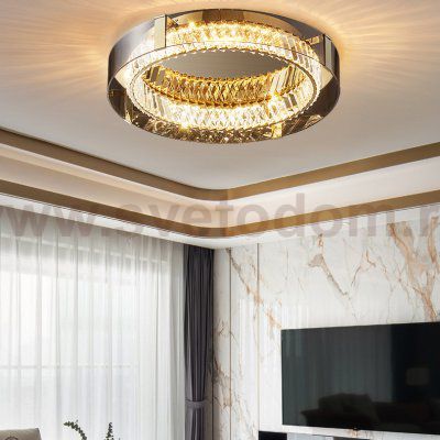 Потолочная люстра PERSEY D80 Amber Трехцветный свет ImperiumLoft 223746-23