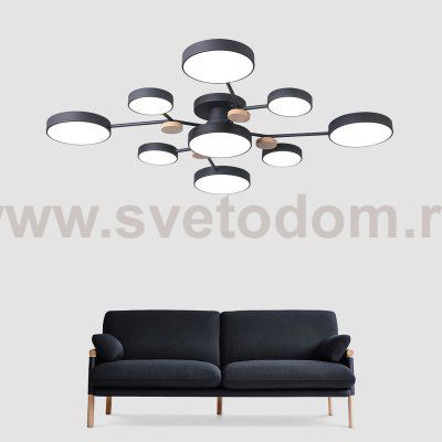 Потолочная люстра GAMMA D88 Grey ImperiumLoft 223765-23