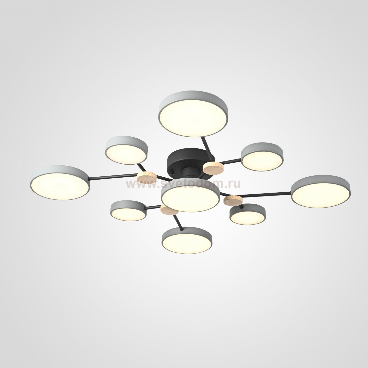 Потолочная люстра GAMMA D98 Grey ImperiumLoft 223766-23