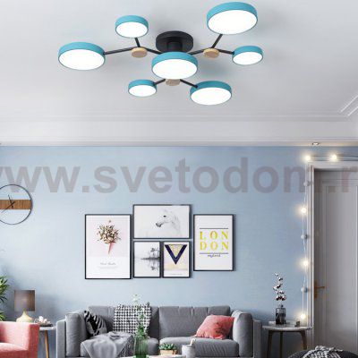 Потолочная люстра GAMMA D98 Grey ImperiumLoft 223766-23