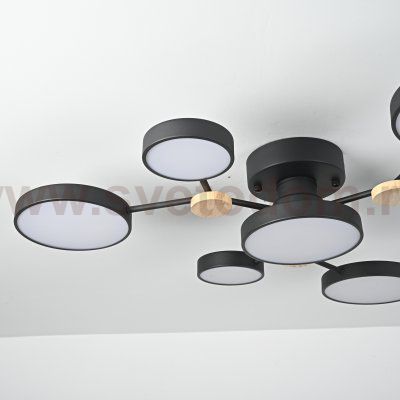 Потолочная люстра GAMMA D88 Black ImperiumLoft 223768-23