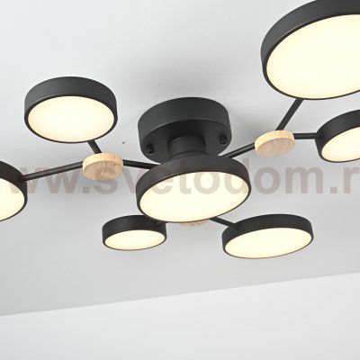 Потолочная люстра GAMMA D88 Black ImperiumLoft 223768-23