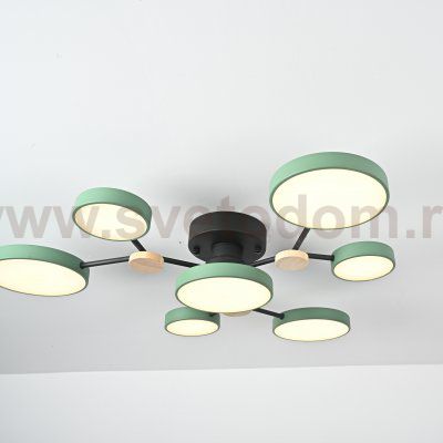 Потолочная люстра GAMMA D88 Green ImperiumLoft 223771-23