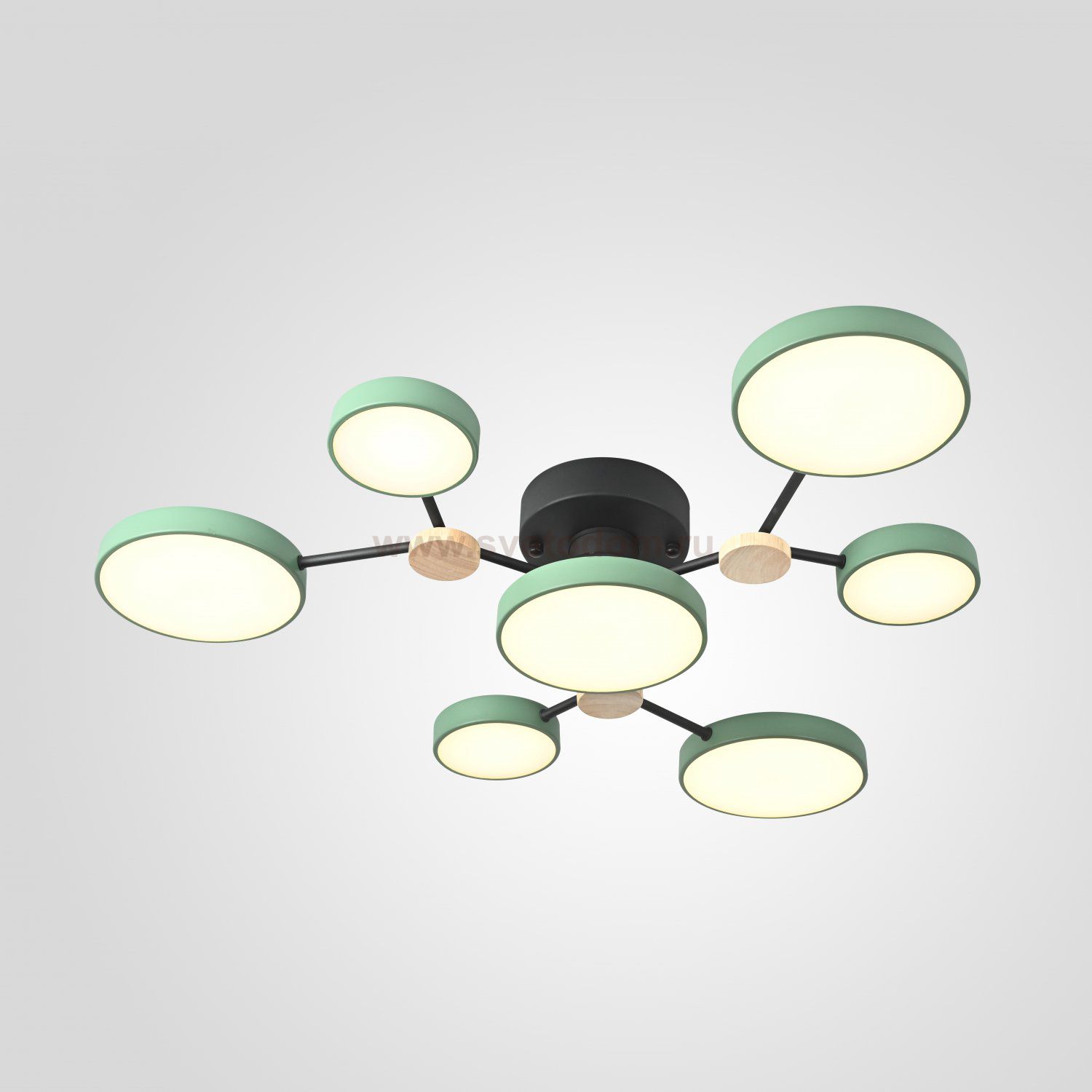 Потолочная люстра GAMMA D88 Green ImperiumLoft 223771-23