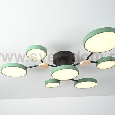 Потолочная люстра GAMMA D88 Green ImperiumLoft 223771-23