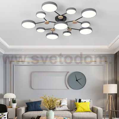Потолочная люстра GAMMA D98 Green ImperiumLoft 223772-23