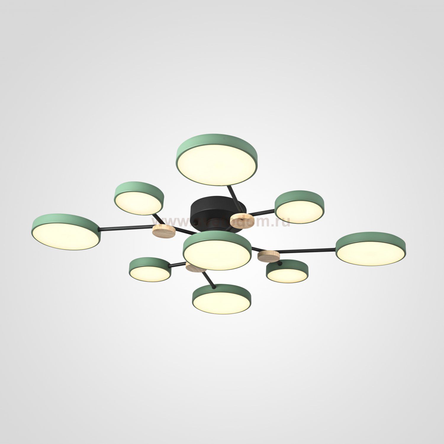 Потолочная люстра GAMMA D98 Green ImperiumLoft 223772-23