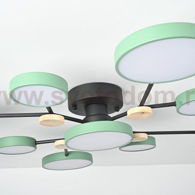 Потолочная люстра GAMMA D98 Green ImperiumLoft 223772-23