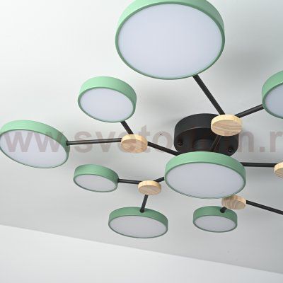 Потолочная люстра GAMMA D102 Green ImperiumLoft 223773-23