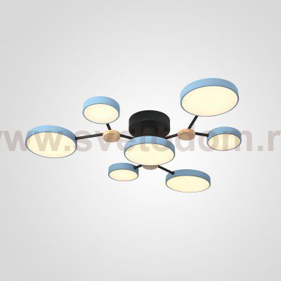 Потолочная люстра GAMMA D88 Blue ImperiumLoft 223774-23