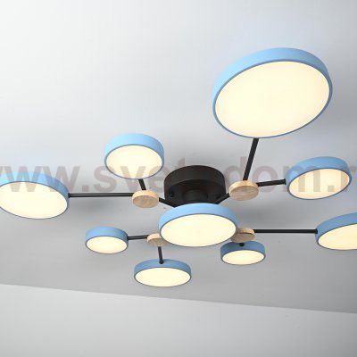 Потолочная люстра GAMMA D98 Blue ImperiumLoft 223775-23