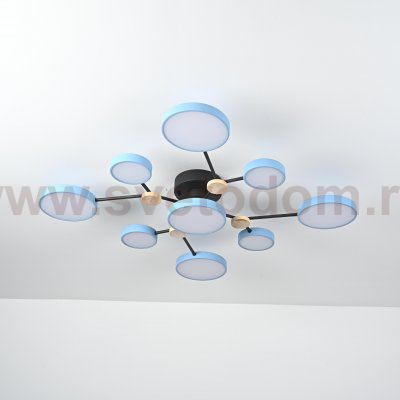 Потолочная люстра GAMMA D98 Blue ImperiumLoft 223775-23