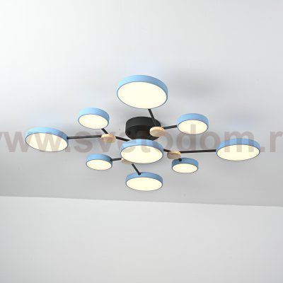 Потолочная люстра GAMMA D98 Blue ImperiumLoft 223775-23
