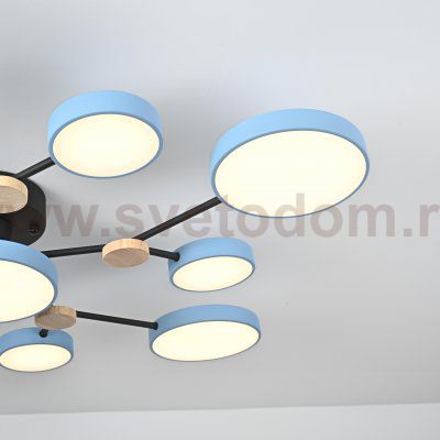 Потолочная люстра GAMMA D102 Blue ImperiumLoft 223776-23