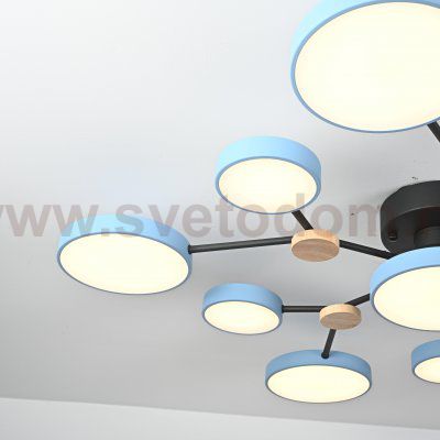 Потолочная люстра GAMMA D102 Blue ImperiumLoft 223776-23