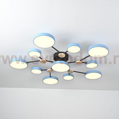 Потолочная люстра GAMMA D102 Blue ImperiumLoft 223776-23