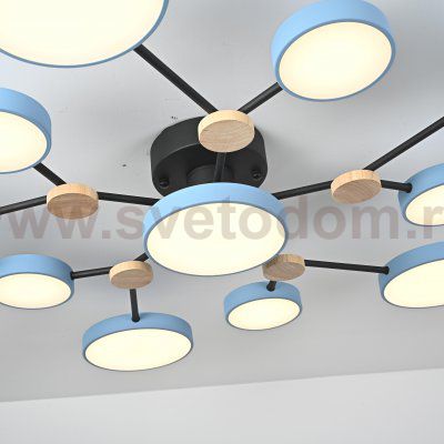 Потолочная люстра GAMMA D102 Blue ImperiumLoft 223776-23
