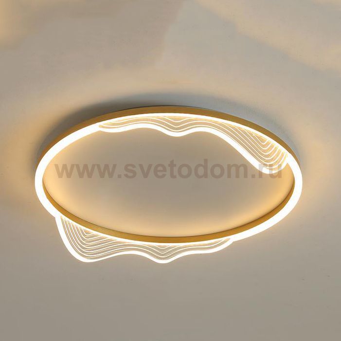 Потолочный светильник IZELIN D40 Brass ImperiumLoft 223809-23