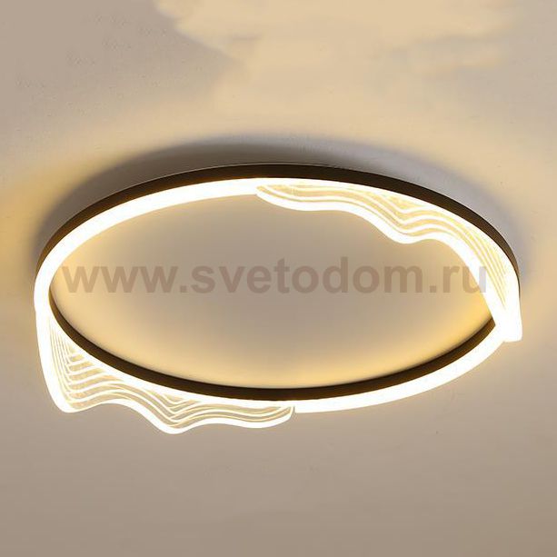 Потолочный светильник IZELIN D60 Black ImperiumLoft 223814-23