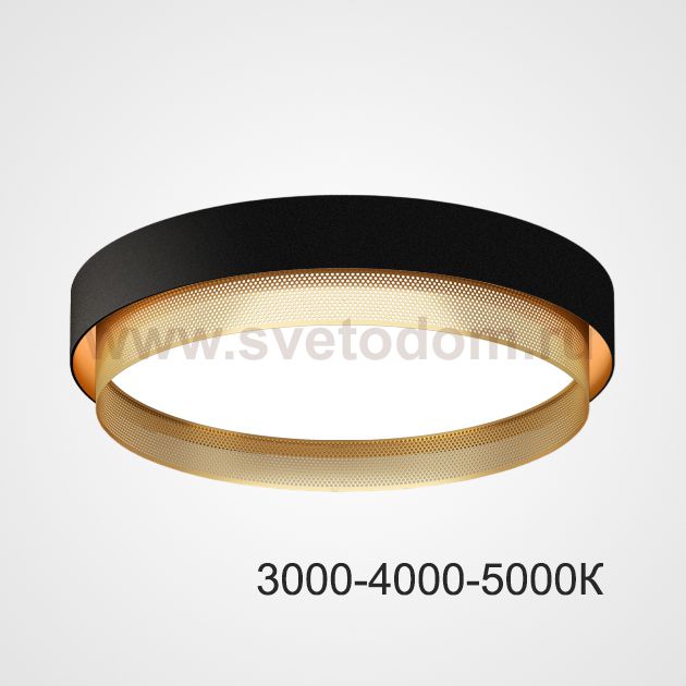 Потолочный светильник MALIA D45 Black Brass Трехцветный свет ImperiumLoft 223854-23