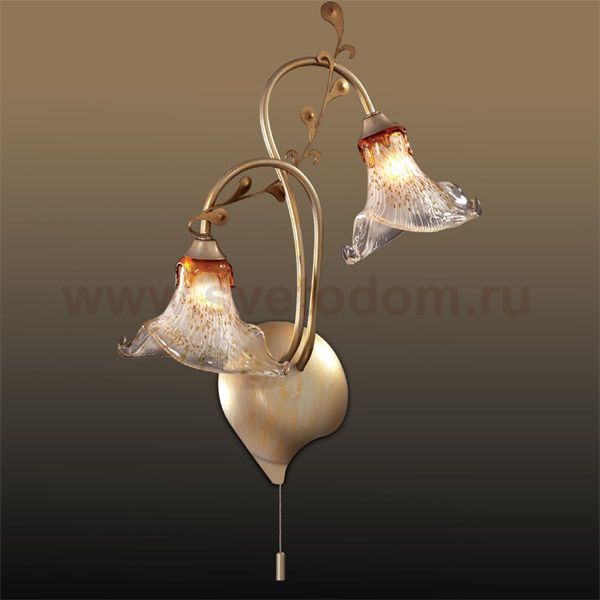 Бра с выкл Odeon light 2239/2w MIA