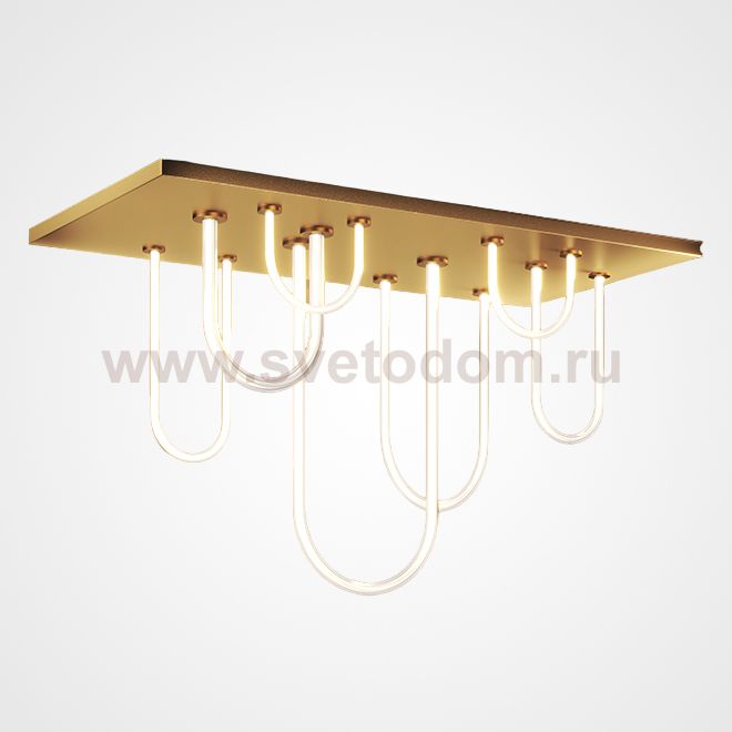 Потолочная люстра HILARY B L120 Brass ImperiumLoft 223922-23