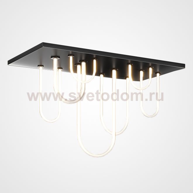 Потолочная люстра HILARY B L120 Black ImperiumLoft 223924-23