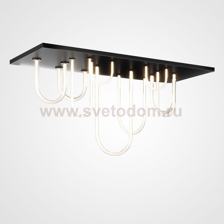 Потолочная люстра HILARY B L150 Black ImperiumLoft 223925-23