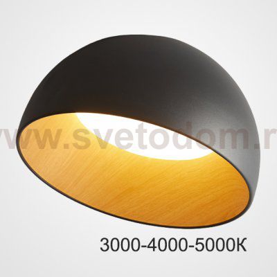 Потолочный светильник BARA A D50 Black Трехцветный свет ImperiumLoft 223995-23