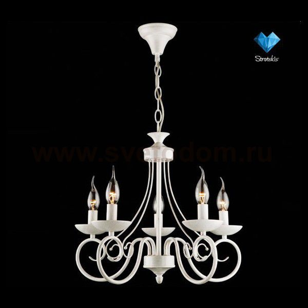 Люстра Eurosvet 22404/5 белый/золото