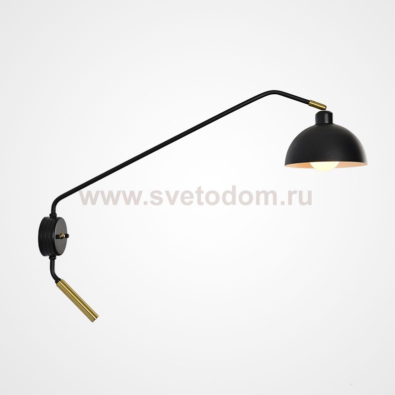 Настенный светильник TEODINE L70 Black ImperiumLoft 224051-23
