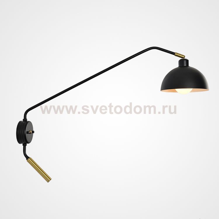 Настенный светильник TEODINE L80 Black ImperiumLoft 224052-23