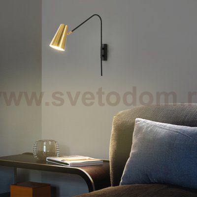 Настенный светильник VERINA Brass ImperiumLoft 224056-23