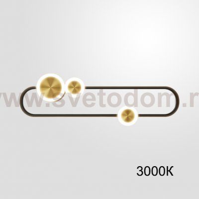 Настенный светильник LAKKA WALL L60 3000К ImperiumLoft 224069-23