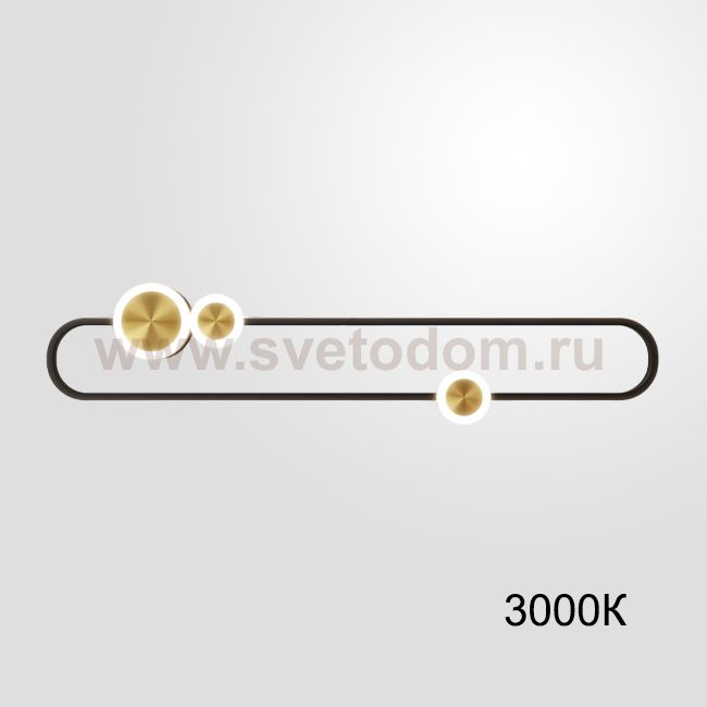 Настенный светильник LAKKA WALL L100 3000К ImperiumLoft 224072-23