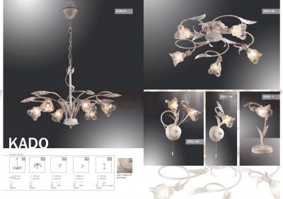 Настольная лампа Odeon light 2241/1T KADO