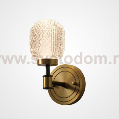 Настенный светильник LUARA WALL B G ImperiumLoft 224101-23