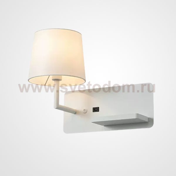 Настенный светильник VILLA Left White ImperiumLoft 224160-23