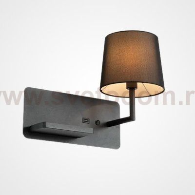 Настенный светильник VILLA Right Black ImperiumLoft 224163-23