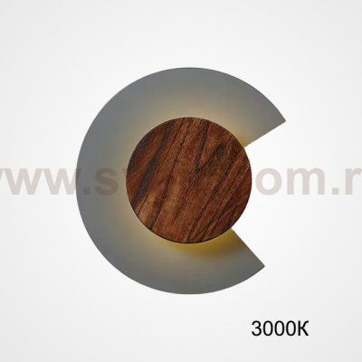 Настенный светильник COOKIE Dark Brown Grey 3000К ImperiumLoft 224182-23