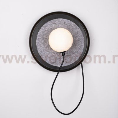 Настенный светильник MARGOTT WALL D25 Black ImperiumLoft 224255-23