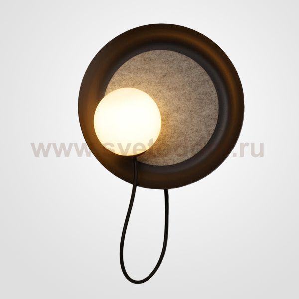 Настенный светильник MARGOTT WALL D25 Black ImperiumLoft 224255-23