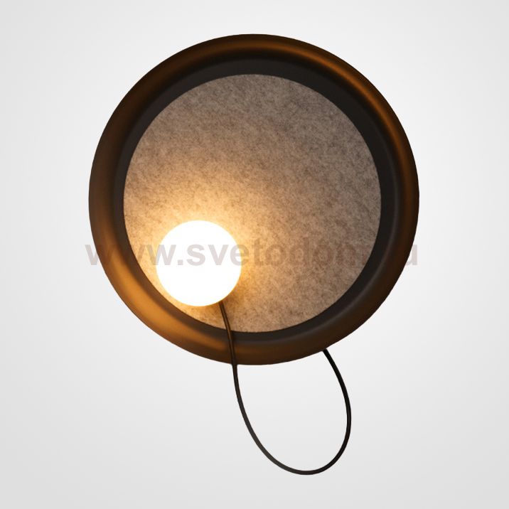 Настенный светильник MARGOTT WALL D35 Black ImperiumLoft 224256-23