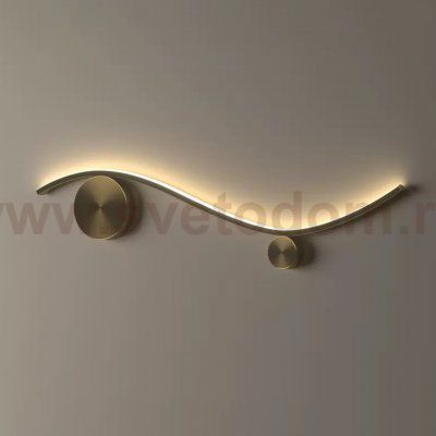 Настенный светильник TEMP L80 Black ImperiumLoft 224267-23