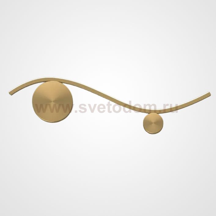 Настенный светильник TEMP L60 Brass ImperiumLoft 224270-23