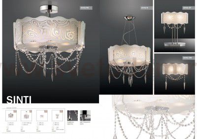 Настольная лампа Odeon light 2243/2T SINTI